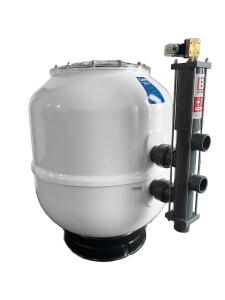 Carbon Premium GFK Filterbehälter 600 mm (inkl. 6-Wege-Ventil)
