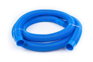 PVC-Schlauch blau gerippt flexibel 38mm / teilbar alle 1,5m
