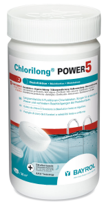 Chlorilong Power 5 - Multifunktions-Chlortablette