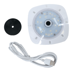 LED-Magnetscheinwerfer Wireless Weiß - 2 W - 200 Lumen Kunststoff Weiß