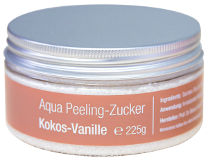 Aqua Peeling-Zucker Kokos-Vanille 225g