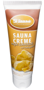 Sauna Creme - Weisse Schokolade in der 125 ml Tube